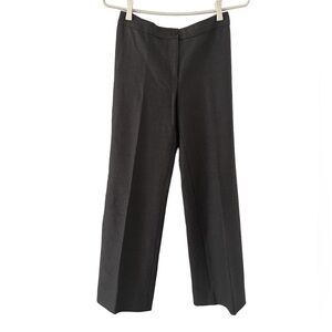 Armani Collezioni Antinea SRL Grey Front Pleat Wool Slacks size 6